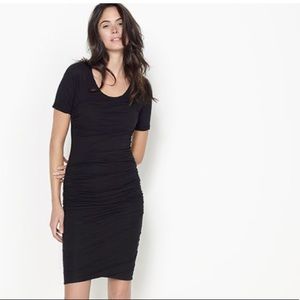 James Perse Ruched T-shirt dress